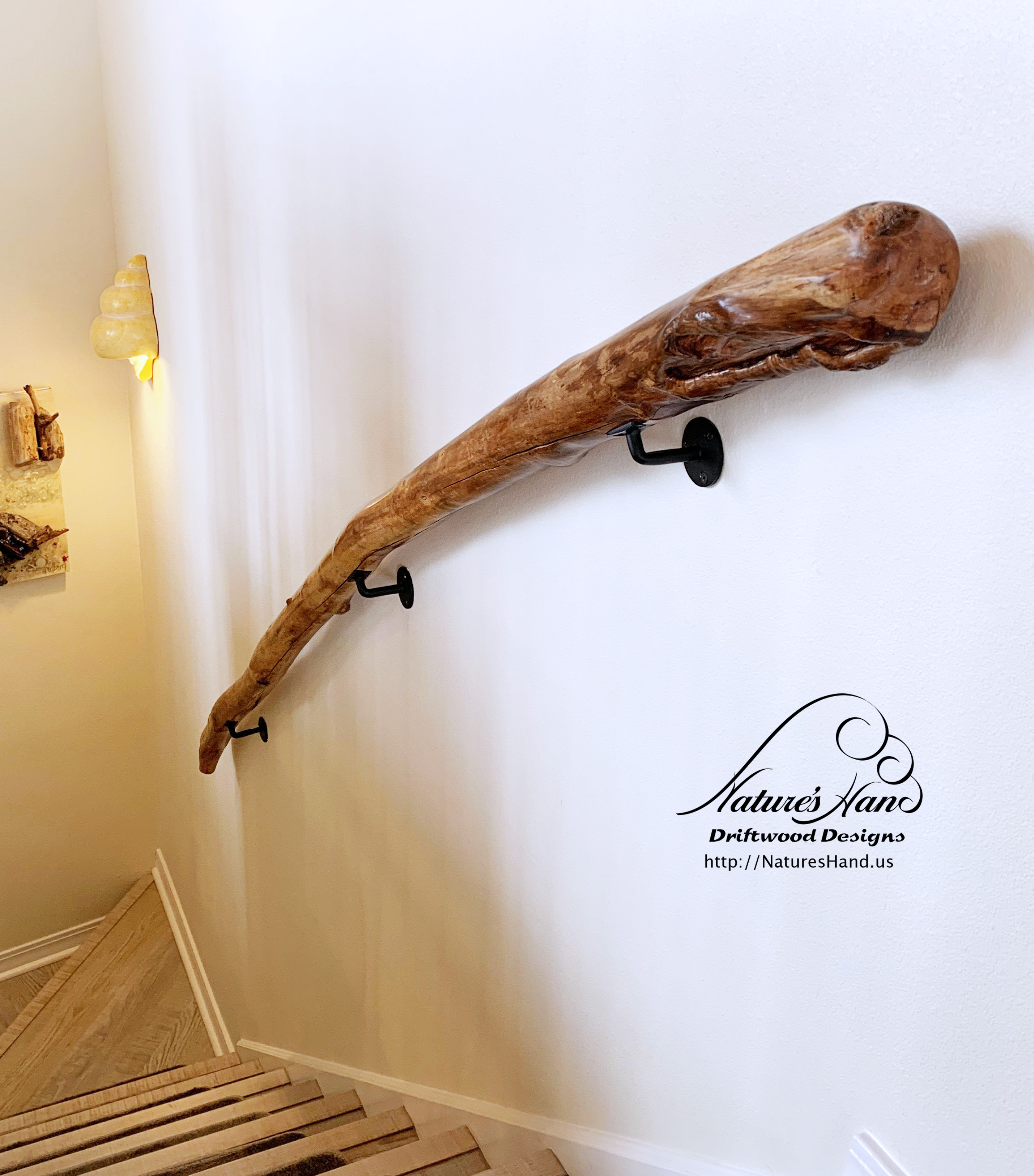 Driftwood Handrail Image