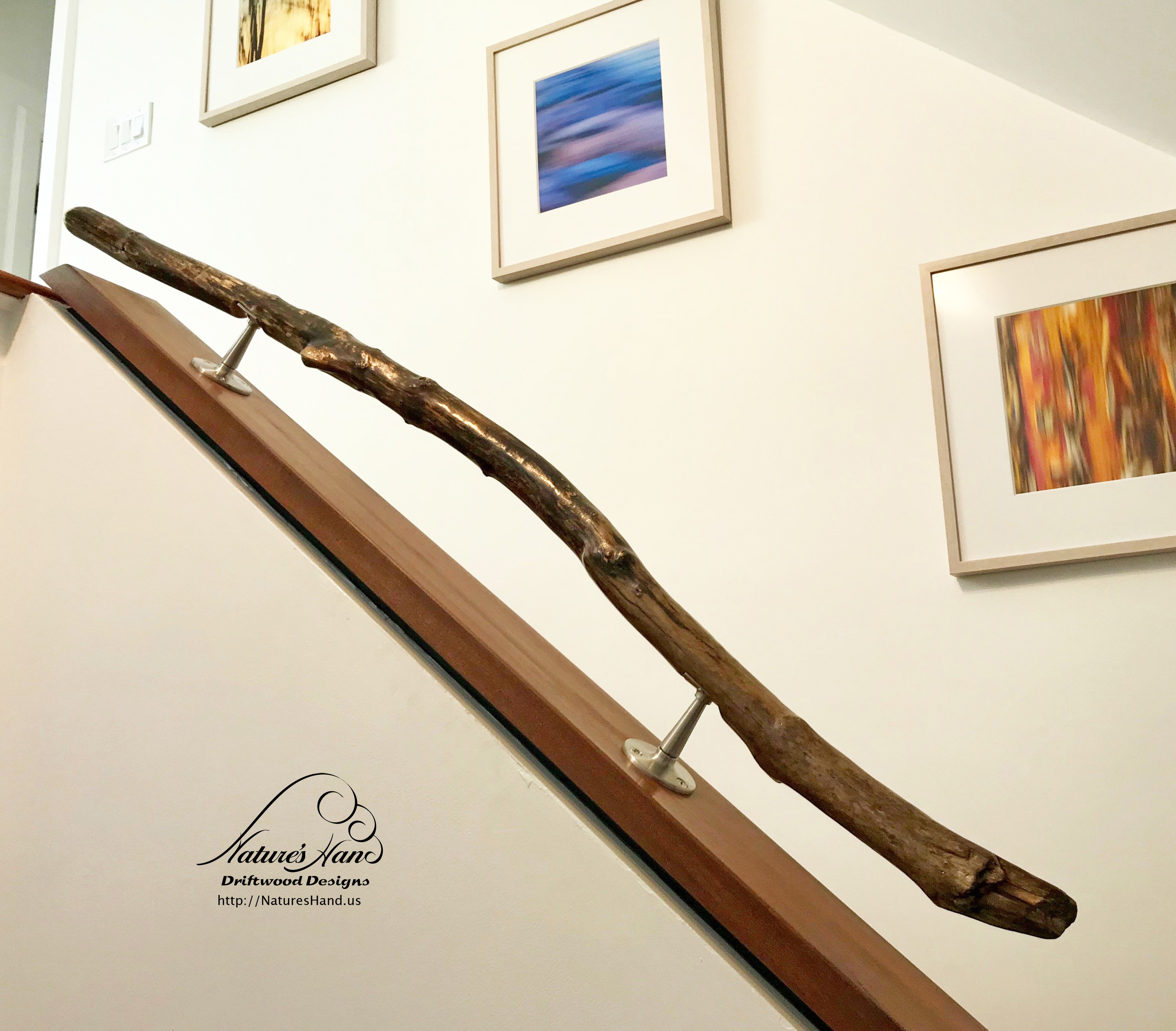 Driftwood Handrail Image