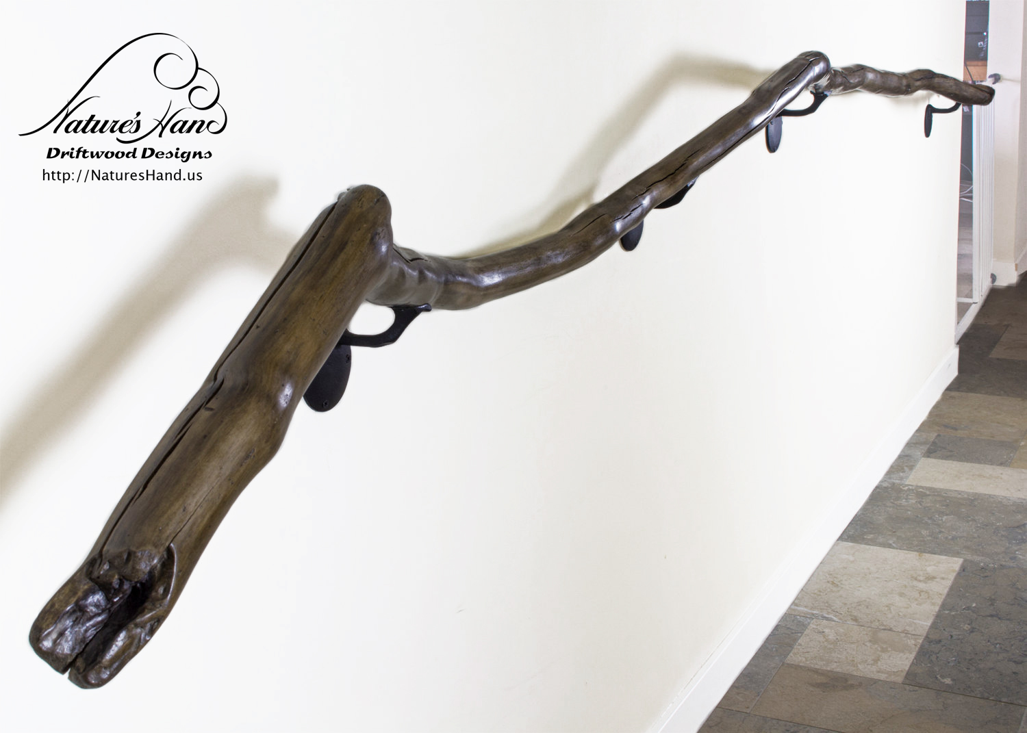 Driftwood Handrail Image