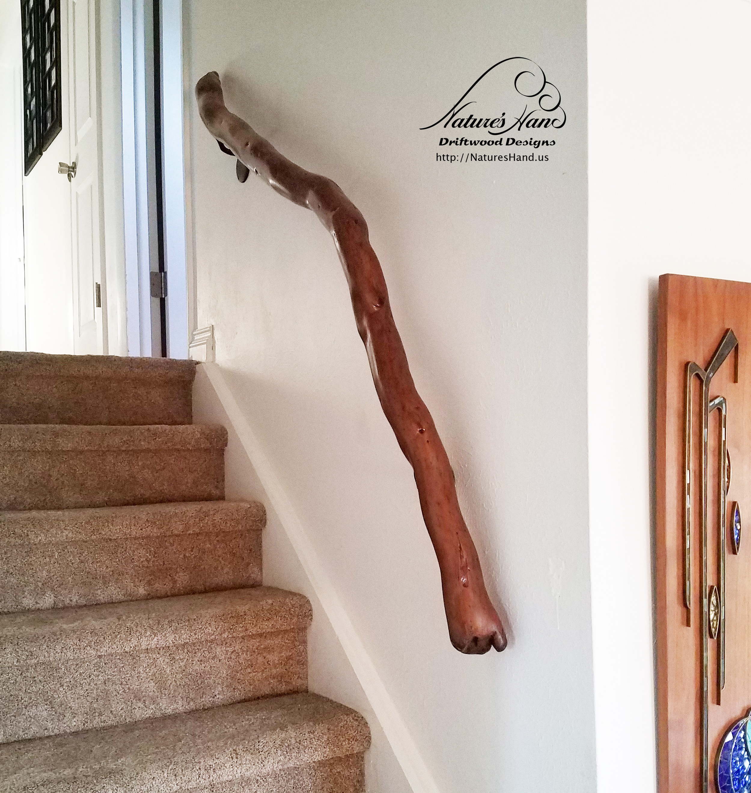 Driftwood Handrail Image