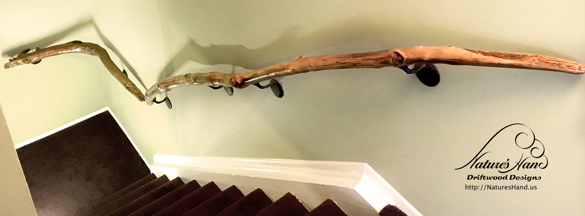 Driftwood Handrail Image