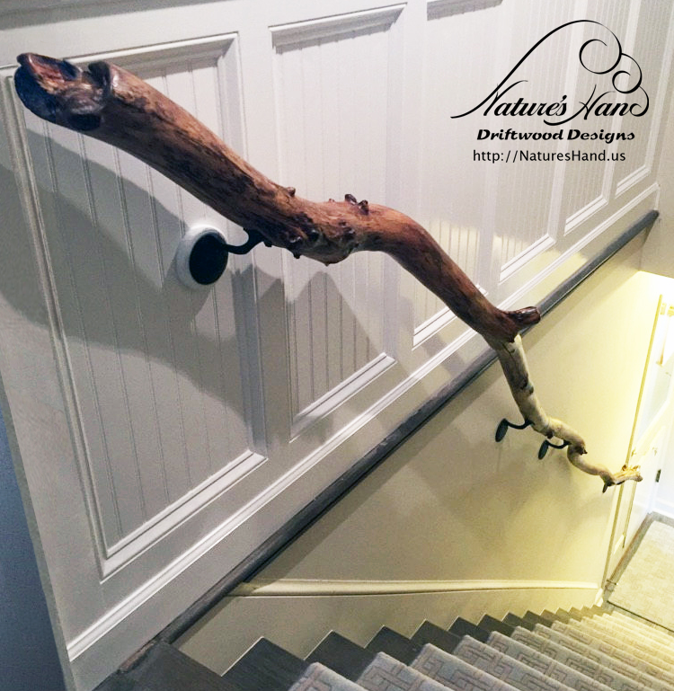 Driftwood Handrail Image