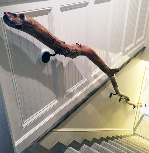 Driftwood Handrail Image