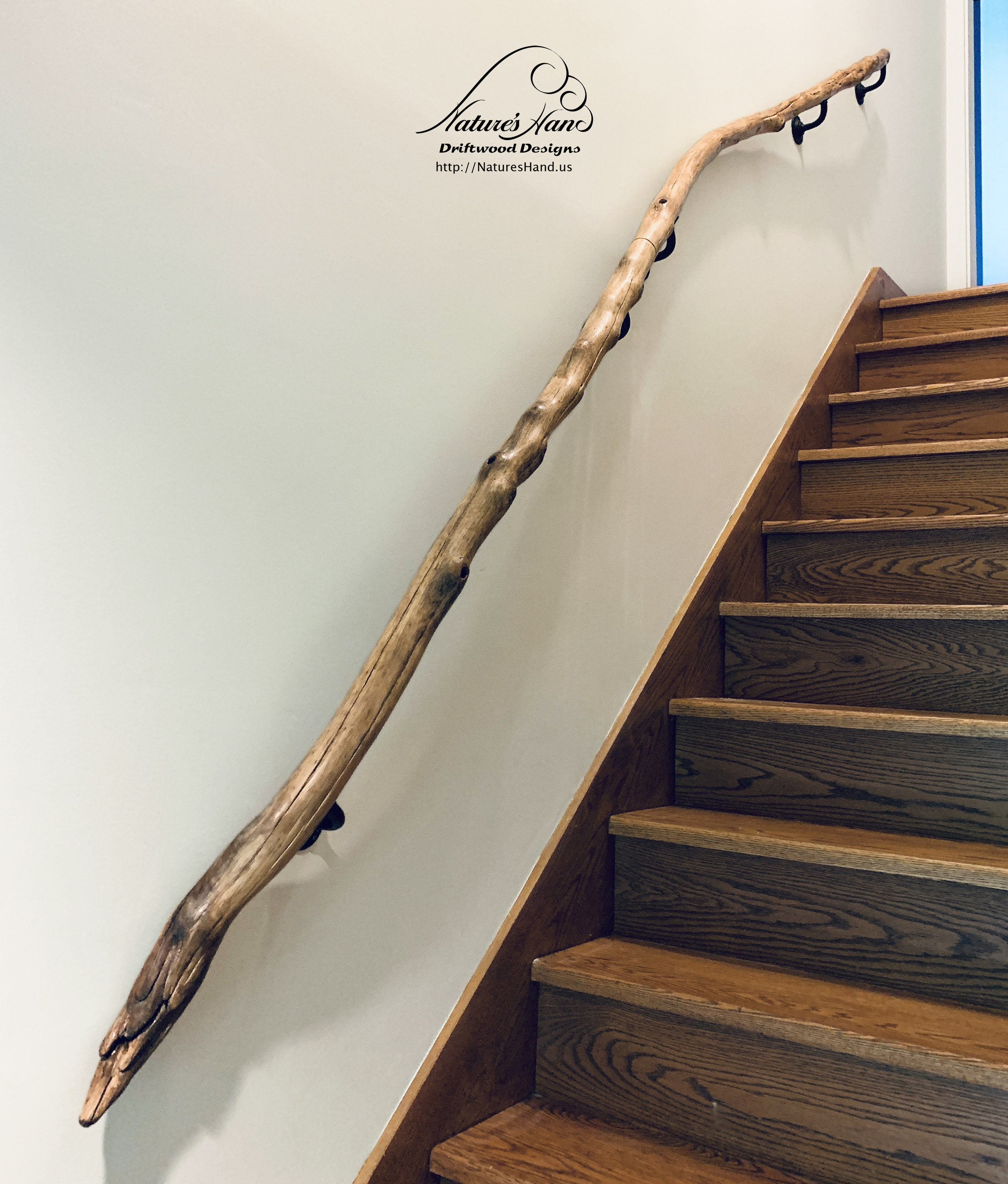 Driftwood Handrail Image