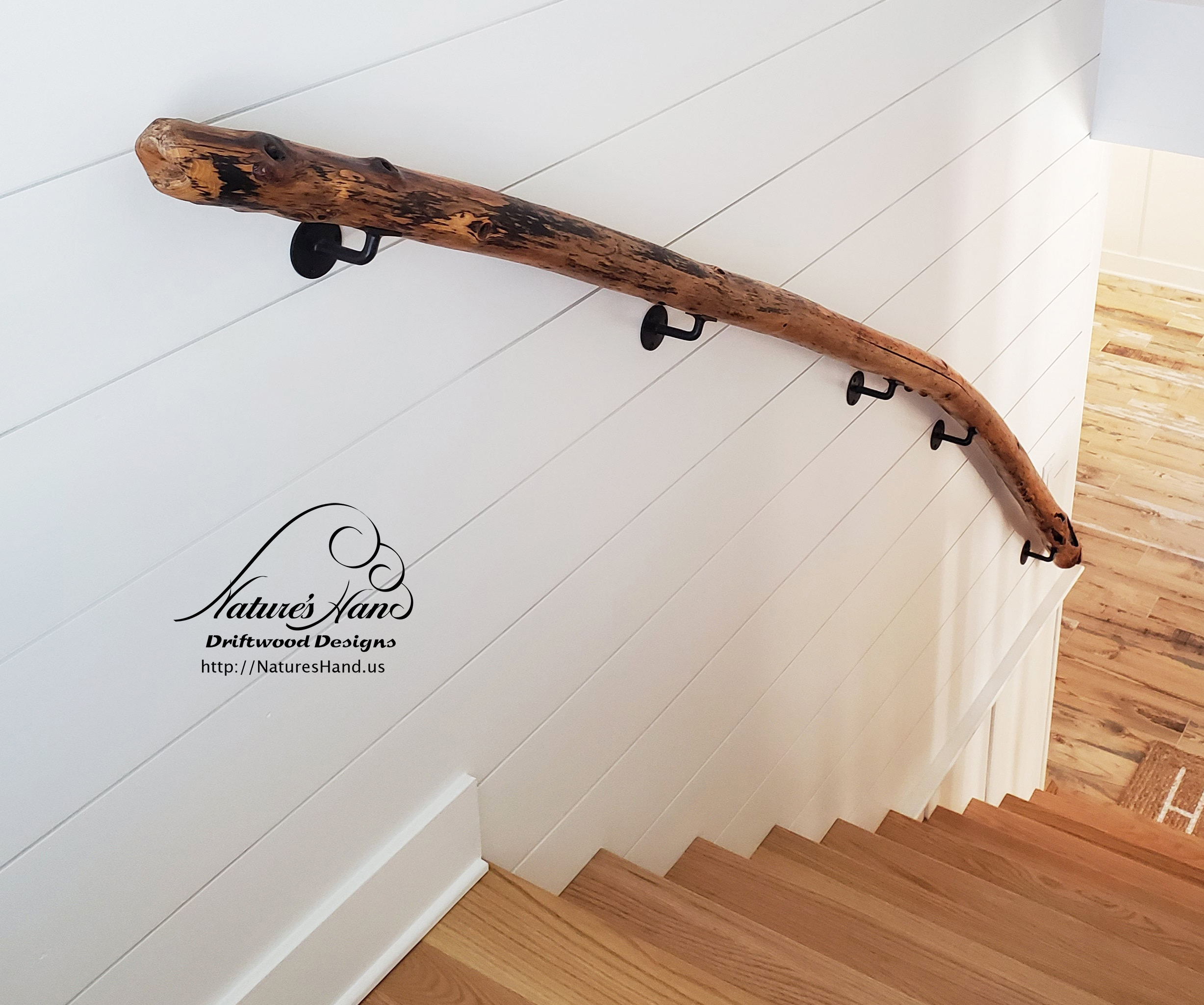 Driftwood Handrail Image