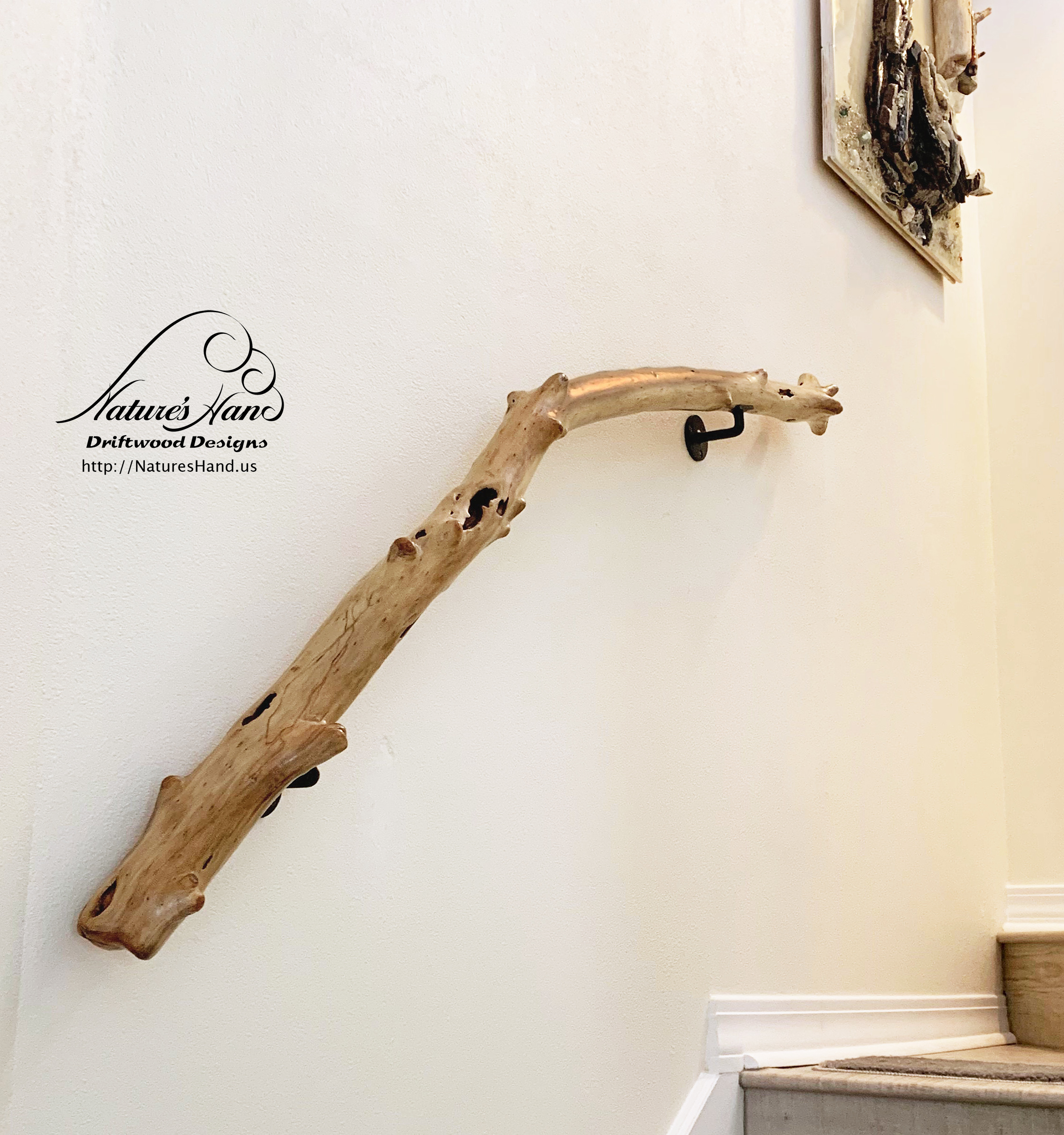 Driftwood Handrail Image