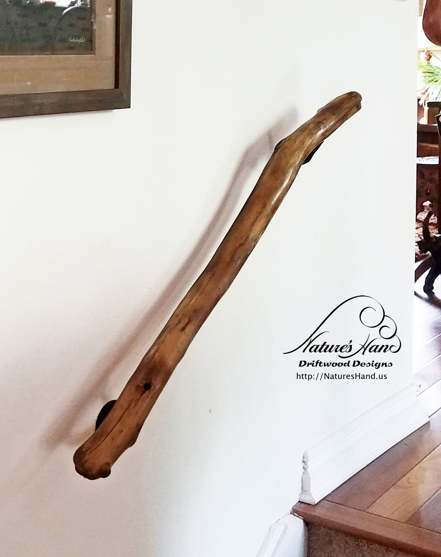 Driftwood Handrail Image